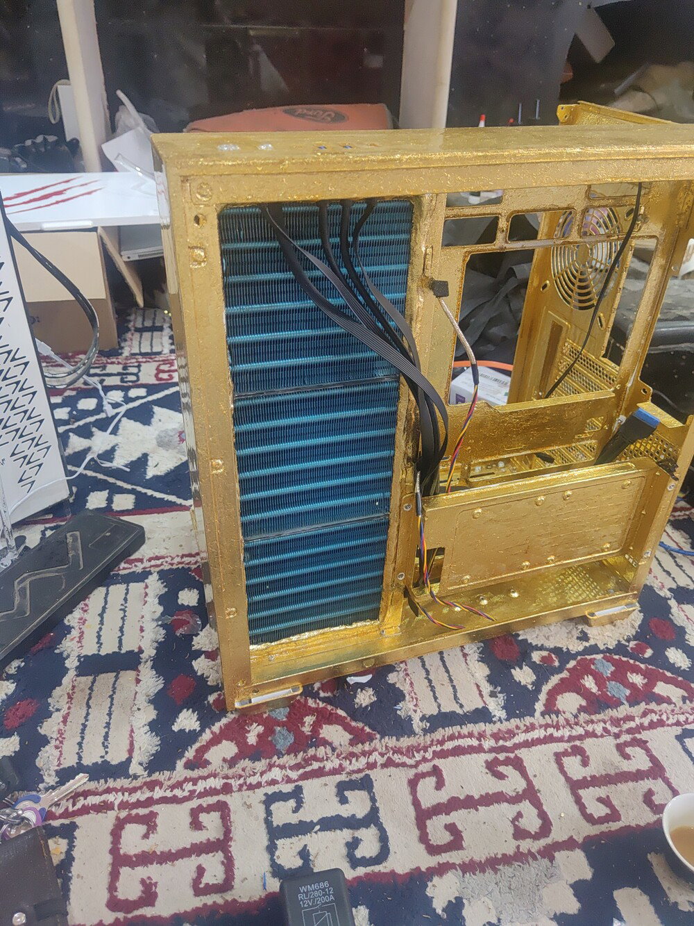 Three evaporators specifically designed for AC were installed. I tested them on several devices and they delivered impressive cooling results.