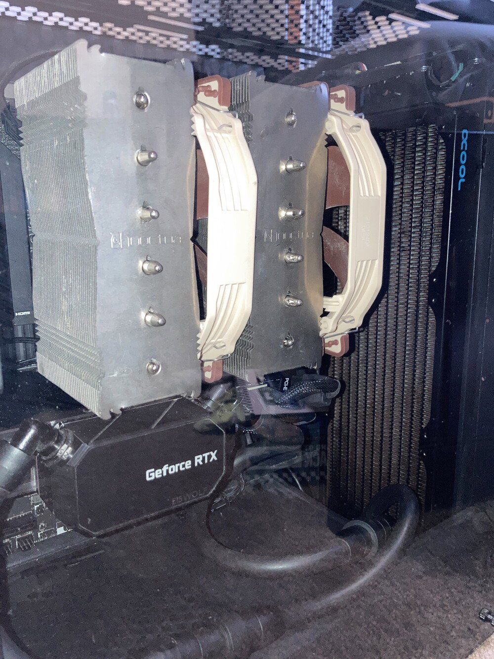 Picture of the PC with the 3080 Ti at the recycling center, before I knew what was in it