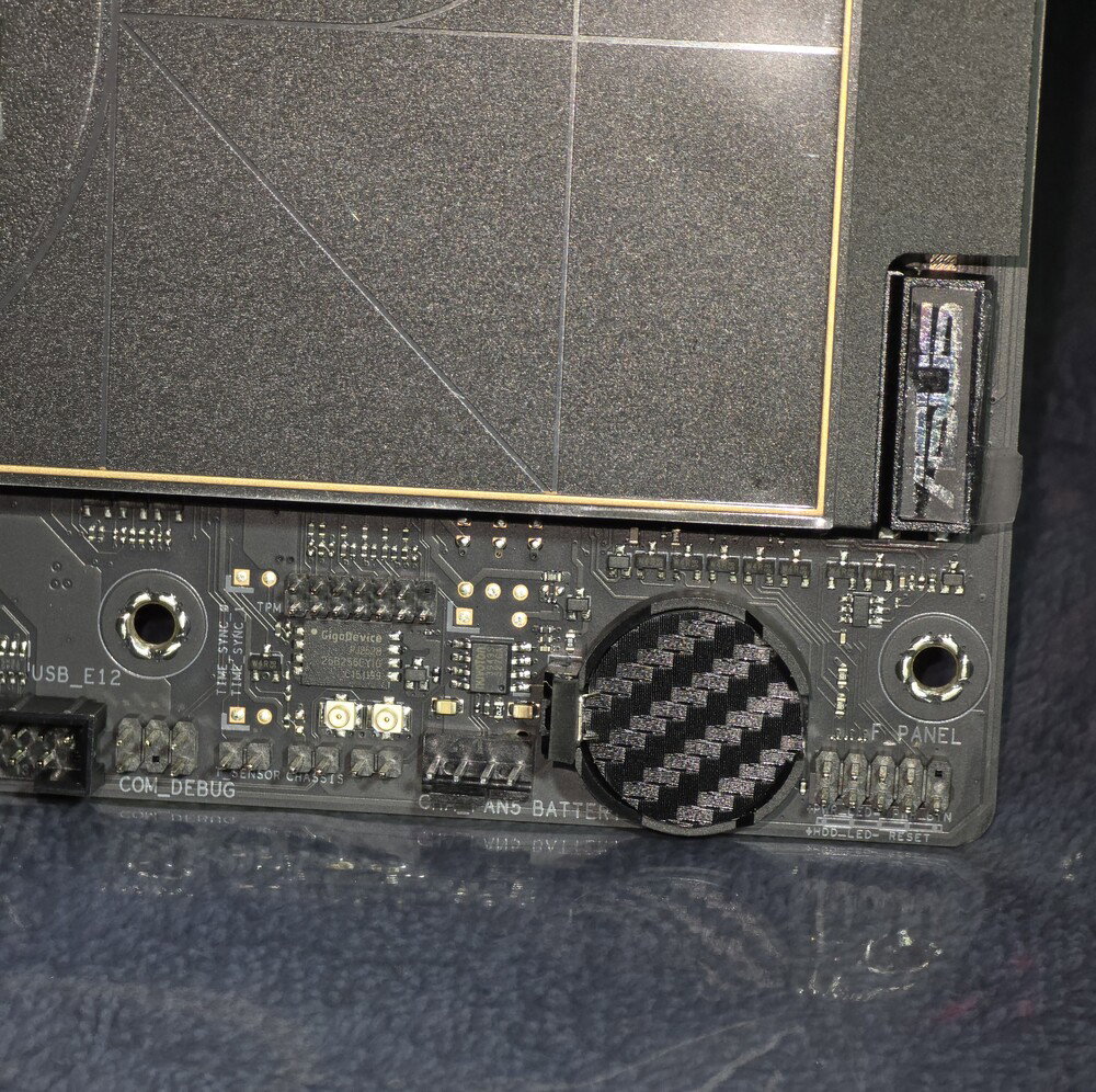 a bit of carbon fiber wrap on the CMOS batt.