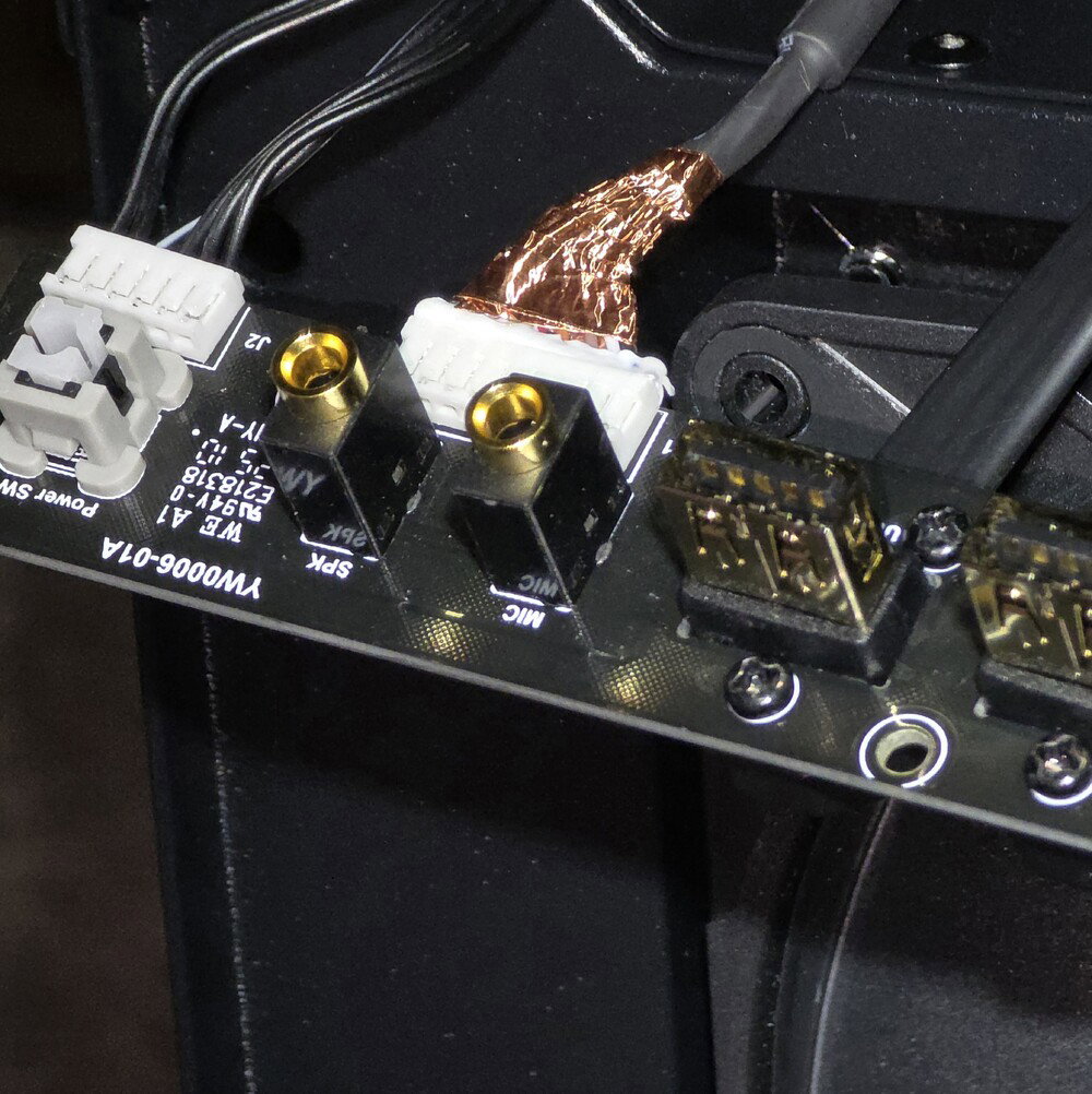 fully shielded FP audio cable
