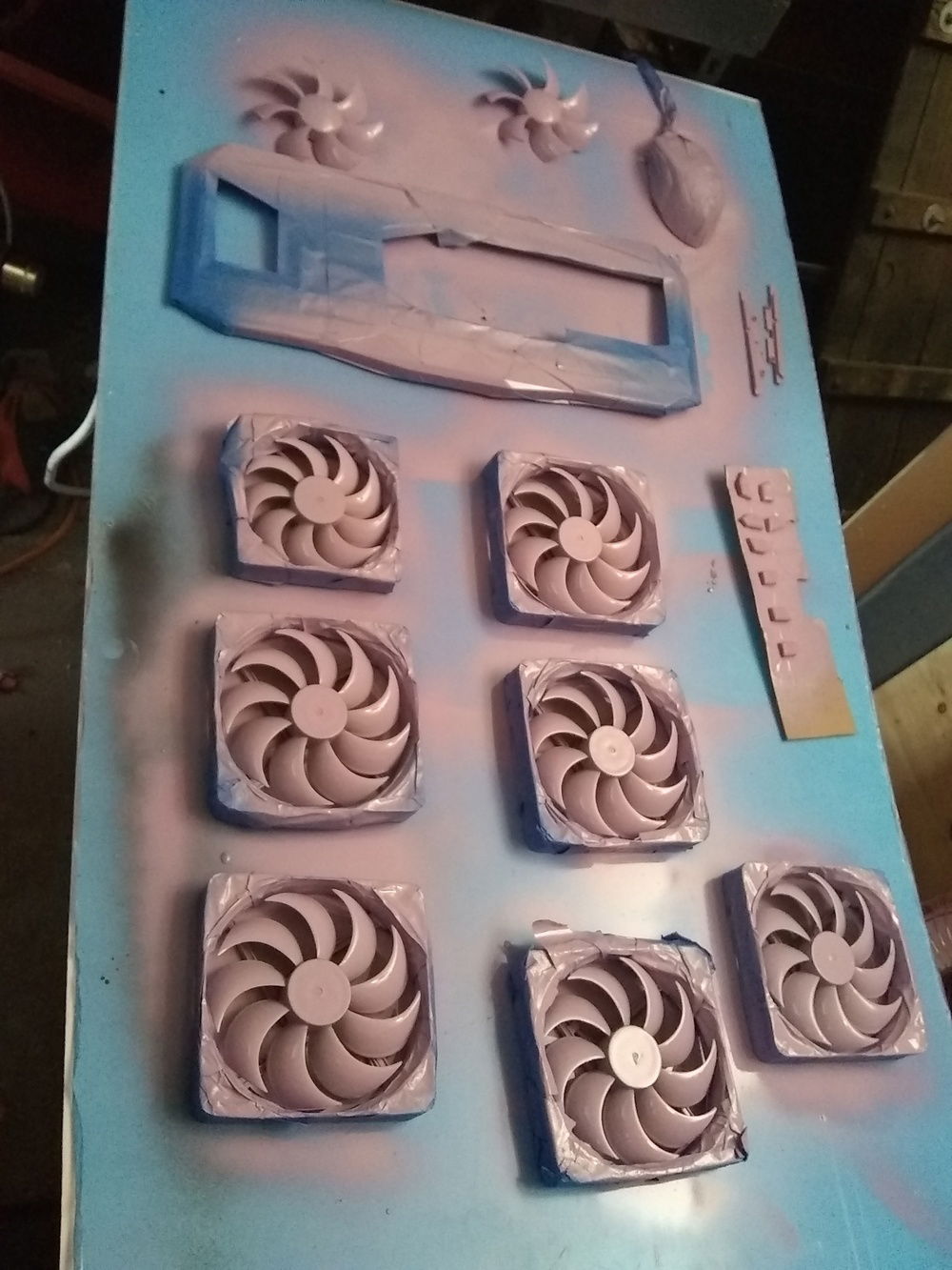 Painting fans and such...