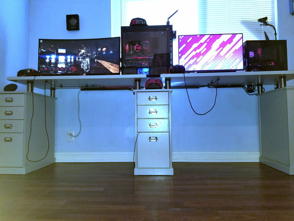 cable management, overall BONDING STATION view.