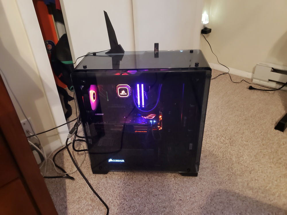 My PC before putting it on my desk