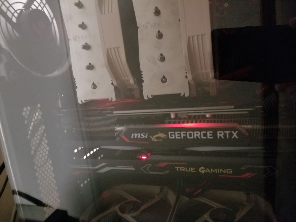 A shot inside the case.