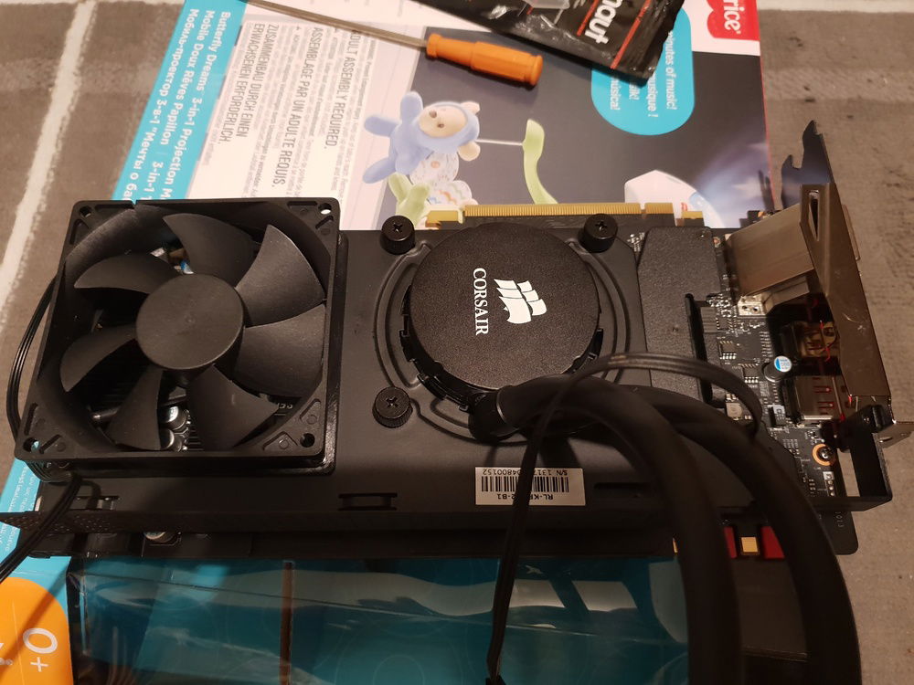 Kraken and H55 fitted (nerves tested).