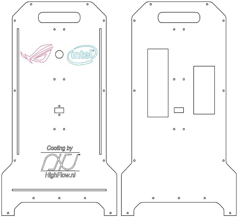 Almost finalized the mockup for the side standards (or front/back, depends how you look at it :)).