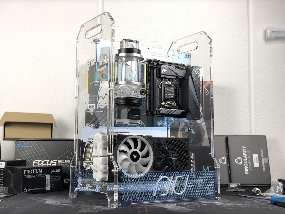 Got the panels fabricated, a quick test to see if everything fits :)