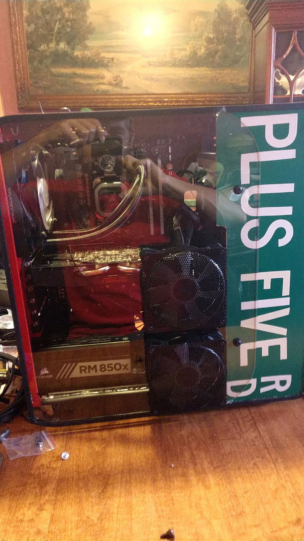 Other panel fits nicely