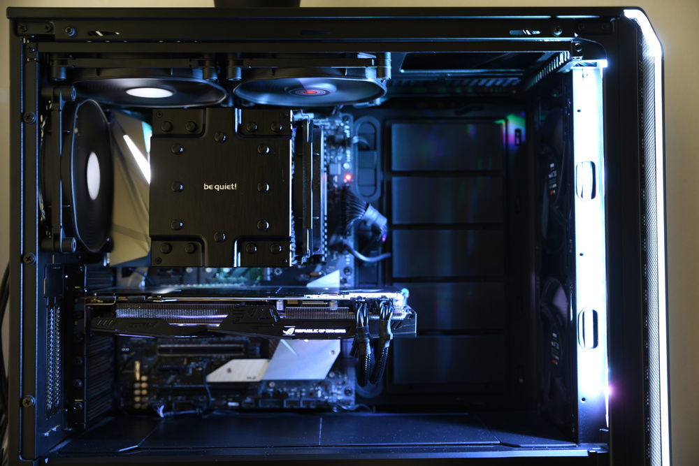 Close up of the enormous Dark Rock Pro 4