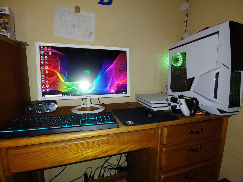 This was before my 9700k, GPU, MSI Monitor, Mouse, storages, and mouse pad