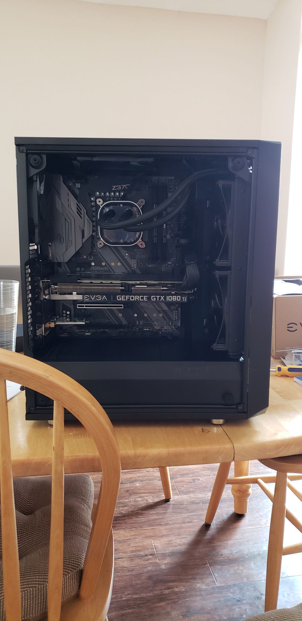The day I finished my first build
