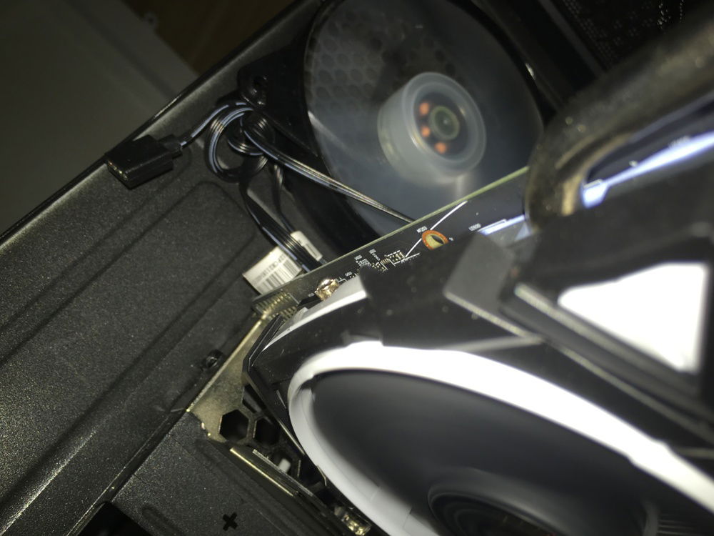 Note the RGB Fan doesn’t have RGB on because I don’t have an RGB Fan controller