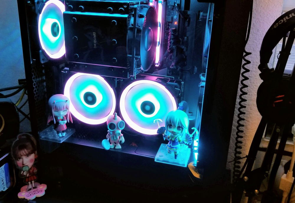 All my waifus in one place; and one useless goddess.
