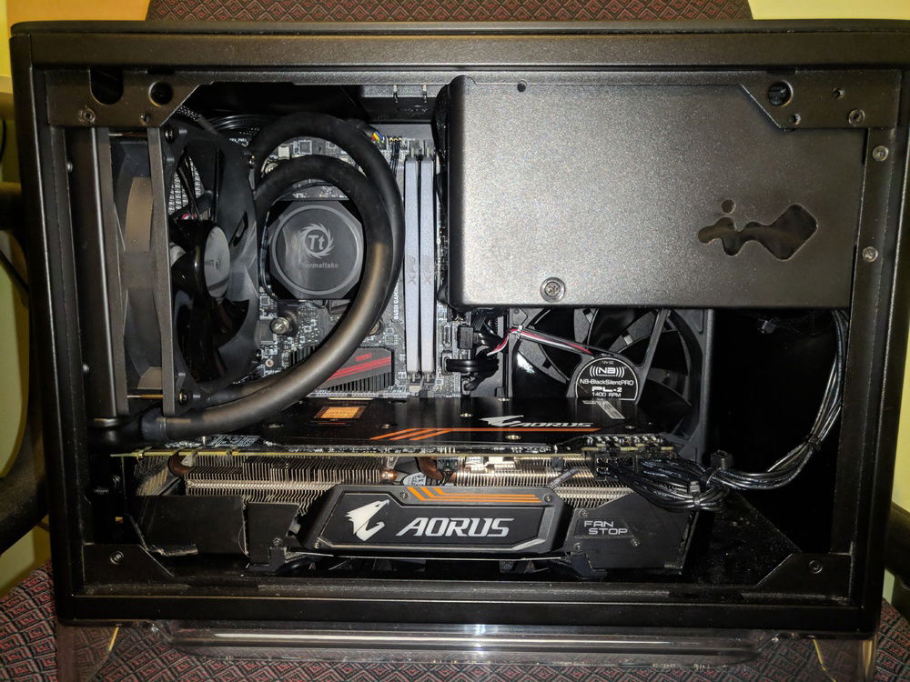 Interior of the PC