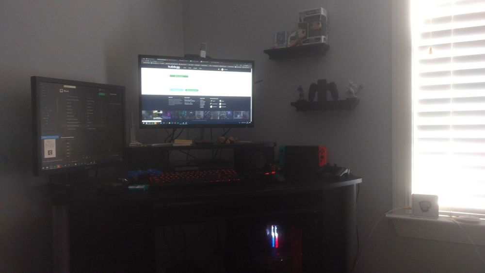 this is my setup and i do not know how to use a camera well. im sorry