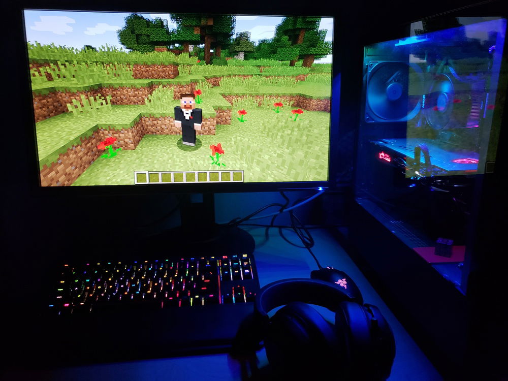 5 years ago I had a crappy laptop that couldn't run Minecraft. It feels great