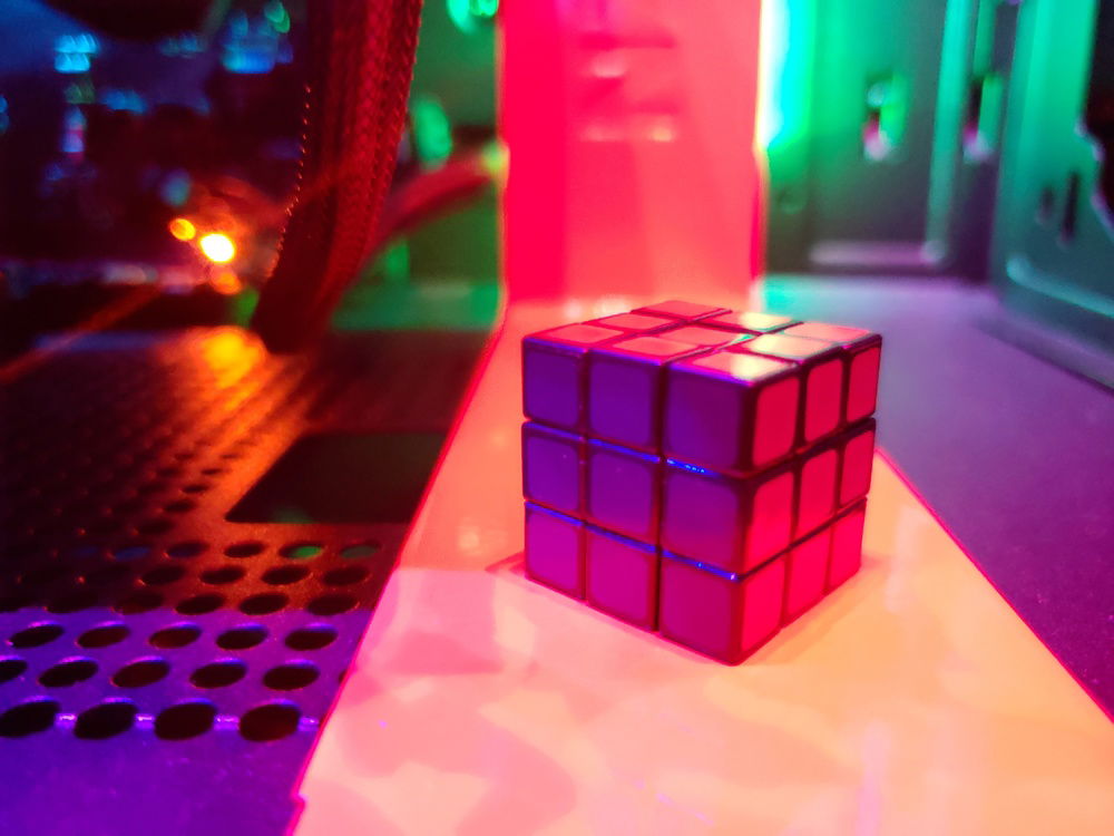 I have a passion for rubik's cubes so this is my little buddy