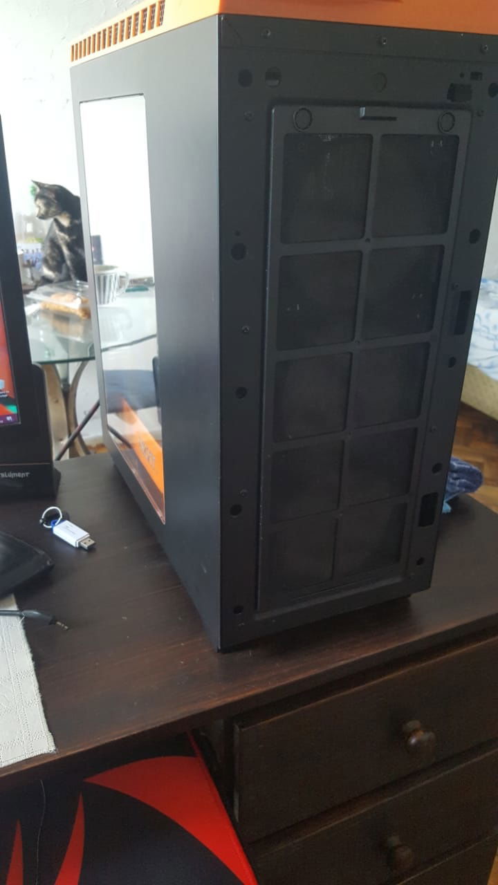 at the background there is a pussycat 