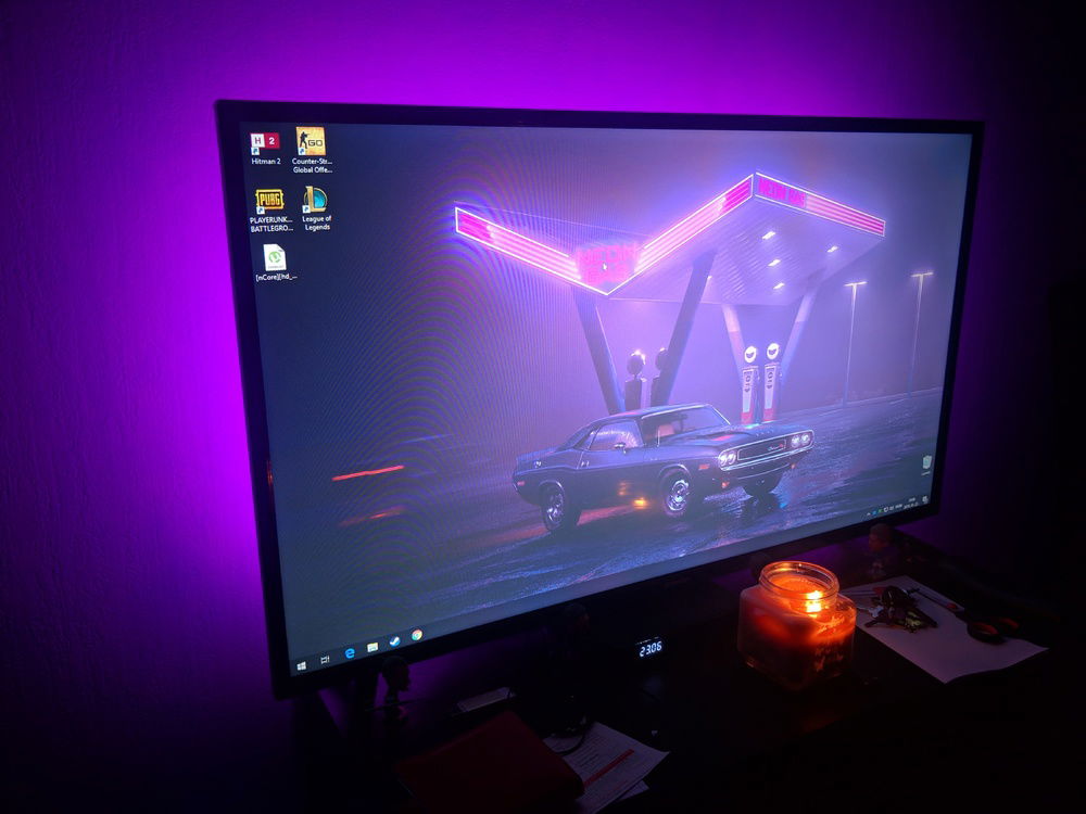 Playing on a TV :c