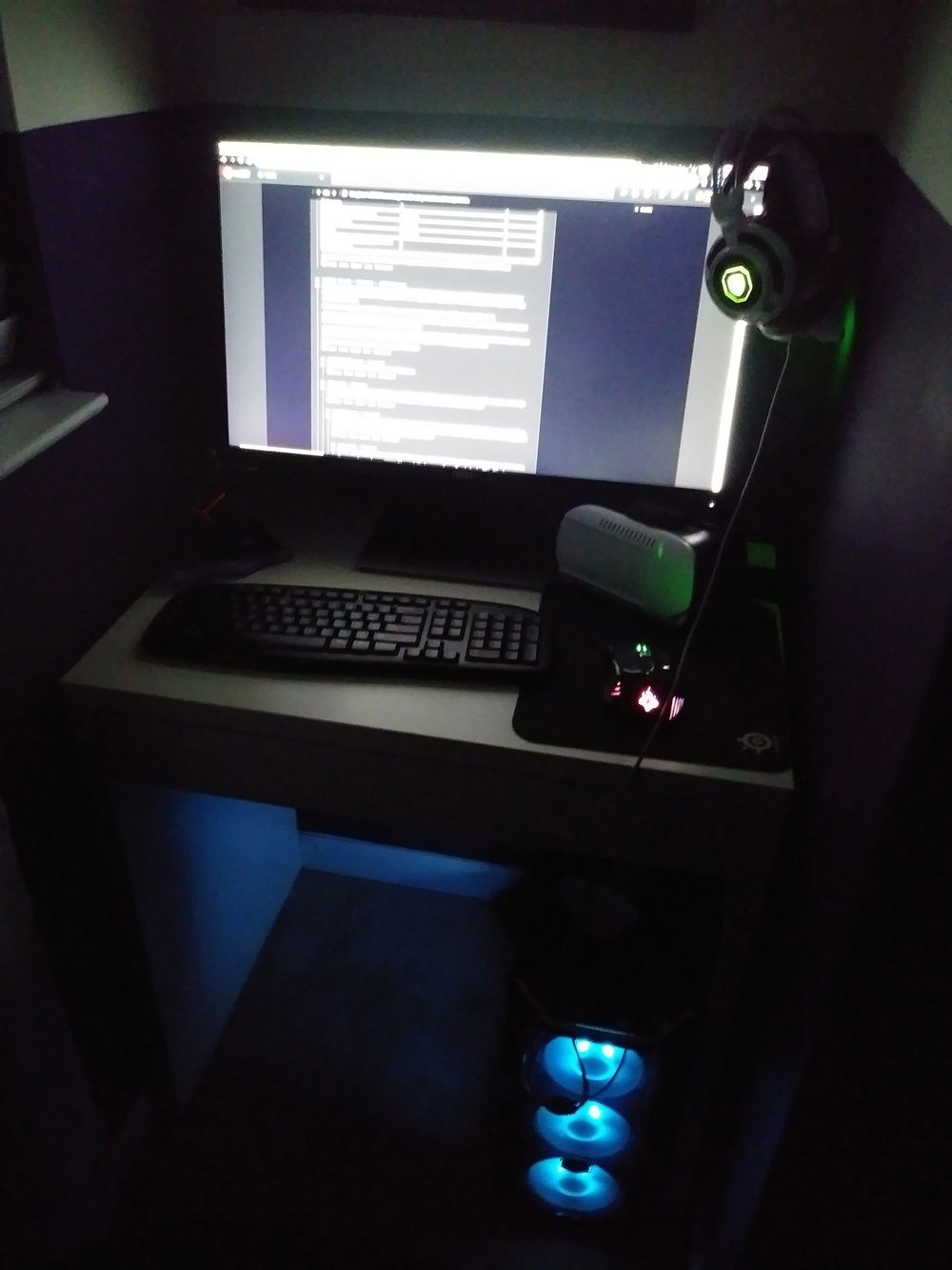 Completed setup