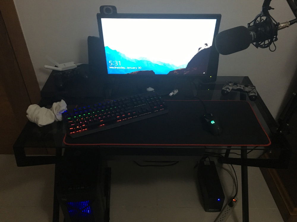 My set up as of now.