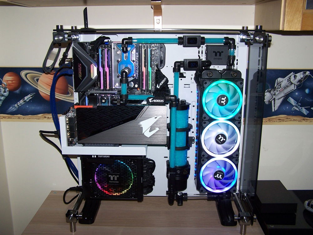 Custom water cooled pc best sale for sale