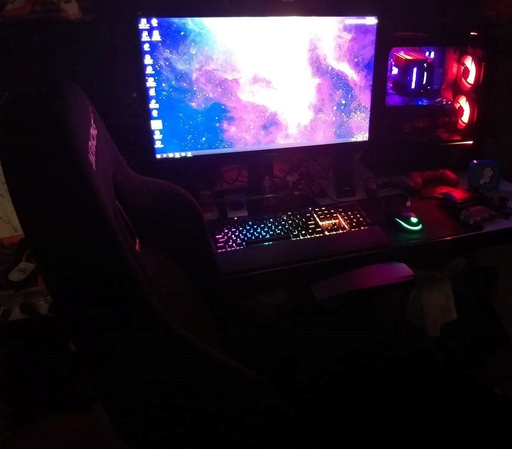 whole setup without lights