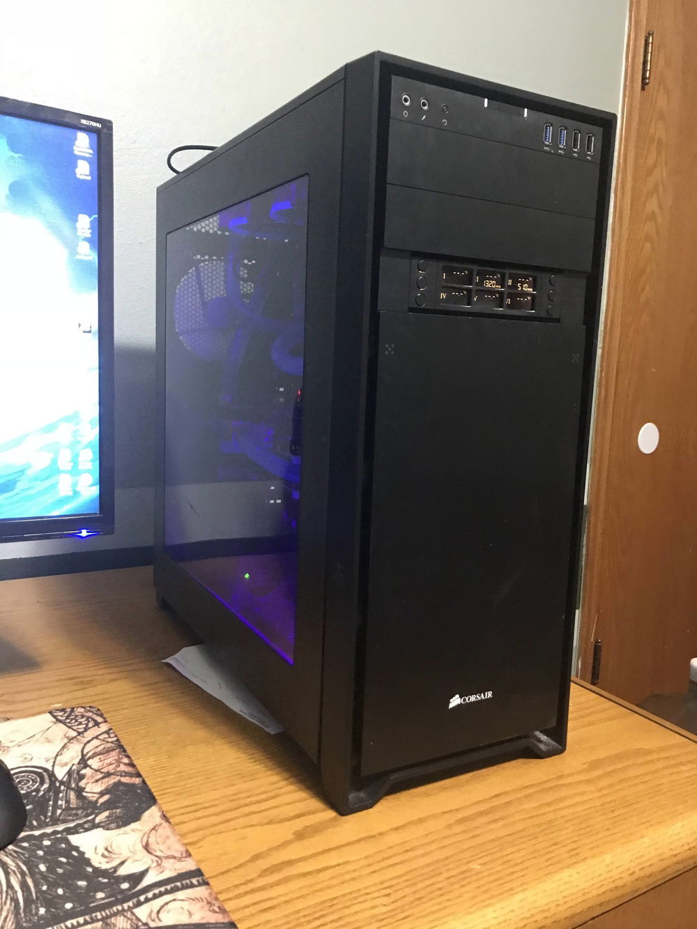 side view of pc