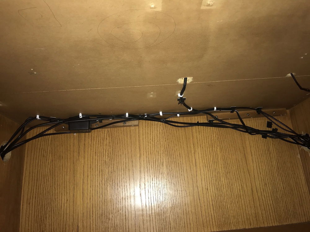 under desk cable managment