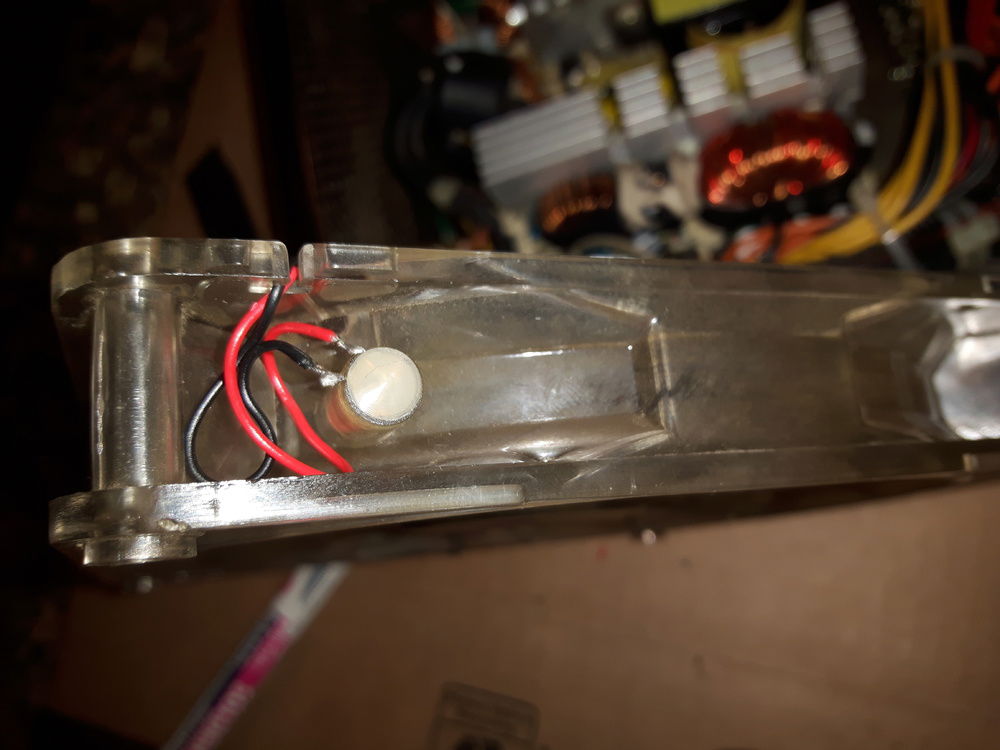 Put the LED in it's new home.