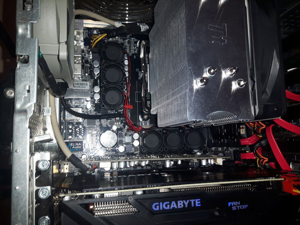 Final assembly up and running.