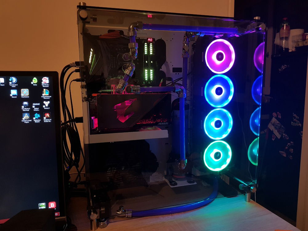 Finished and "closed" case
