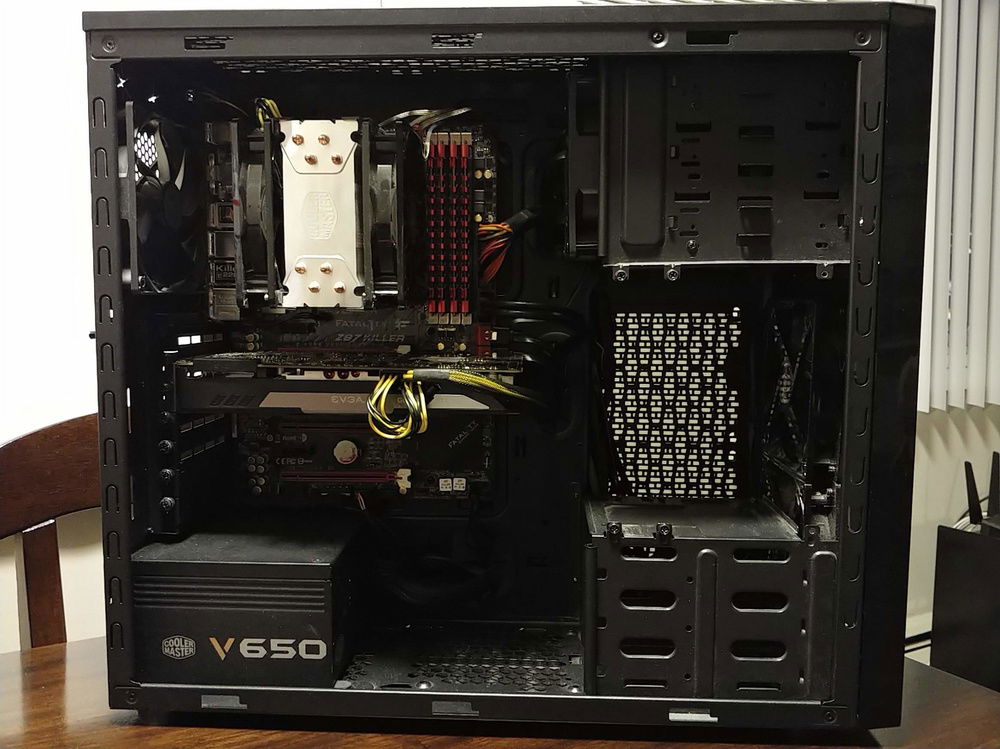 I moved my PC because the lighting is terrible at my place. This isn't much better, but here it is!