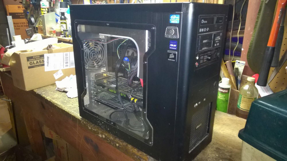 Case with previous generation core and graphics.