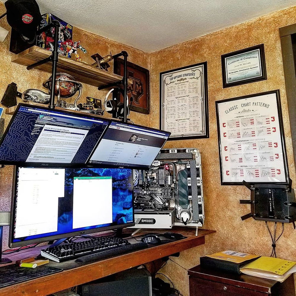 workstation day time