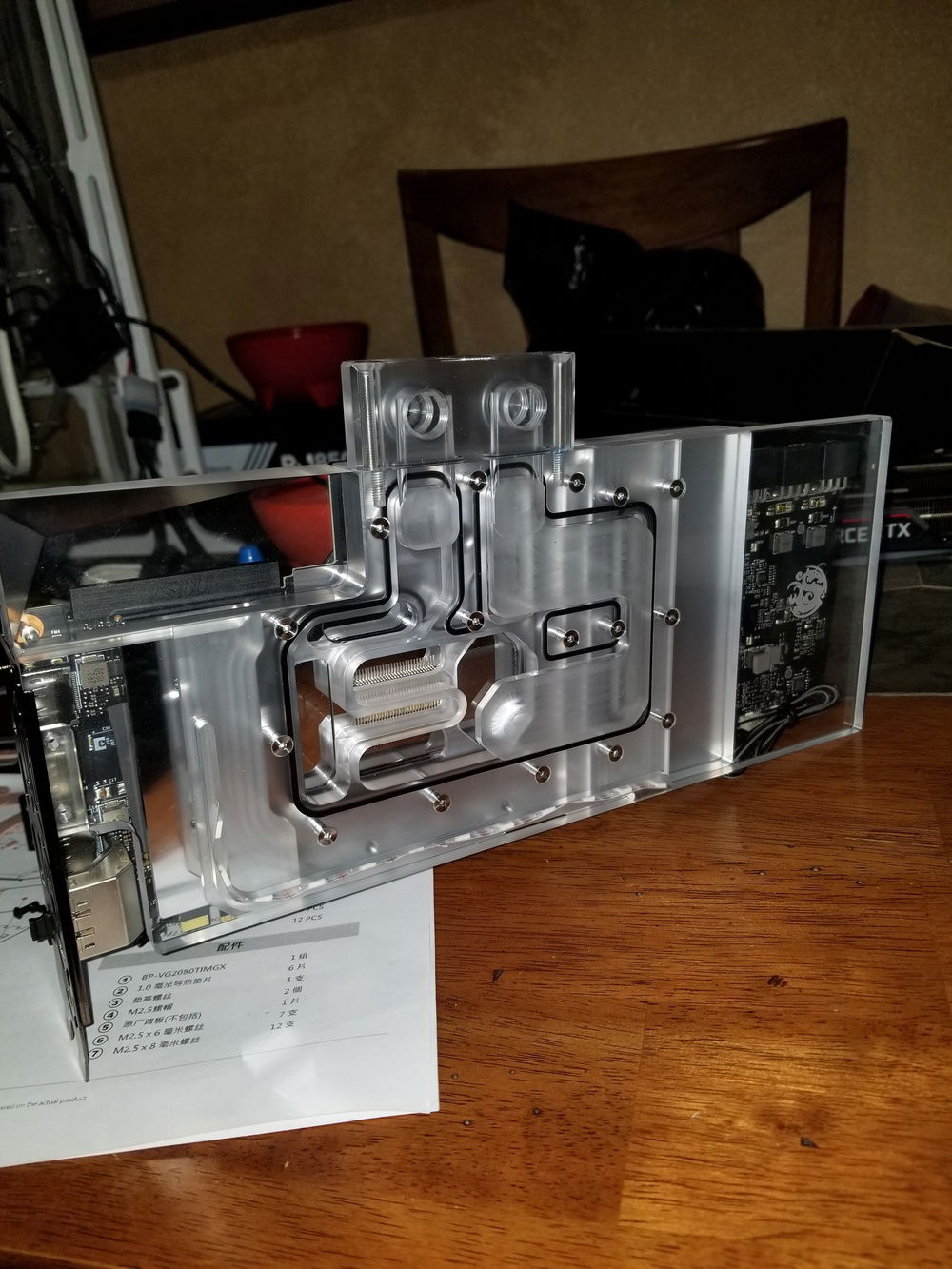 Finished GPU block