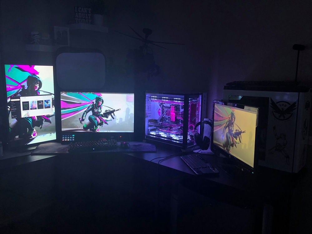 streaming setup w/ streaming pc