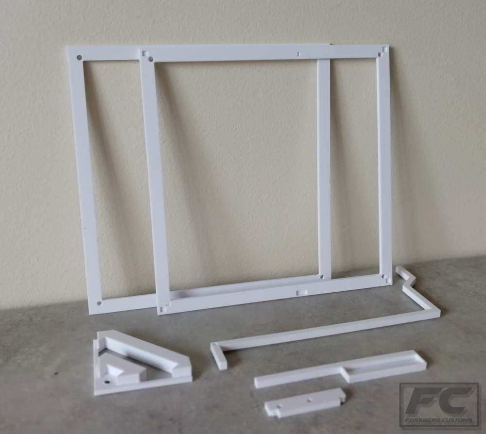 Top and bottom frame + various bits and bobs