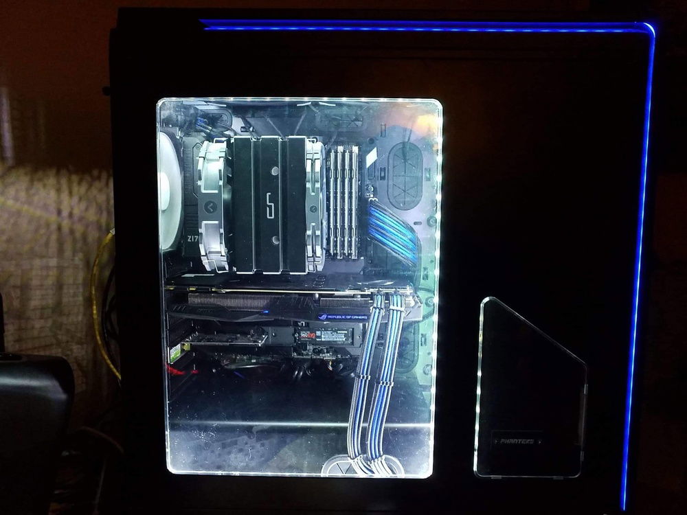external with leds