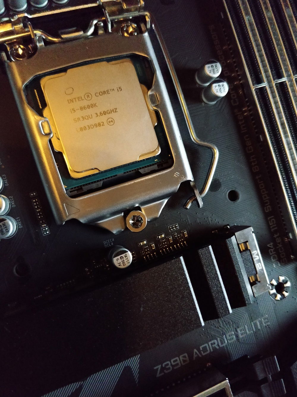 Little upgrade to mobo done