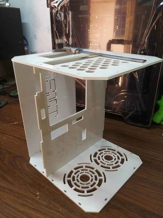 first layer of white paint