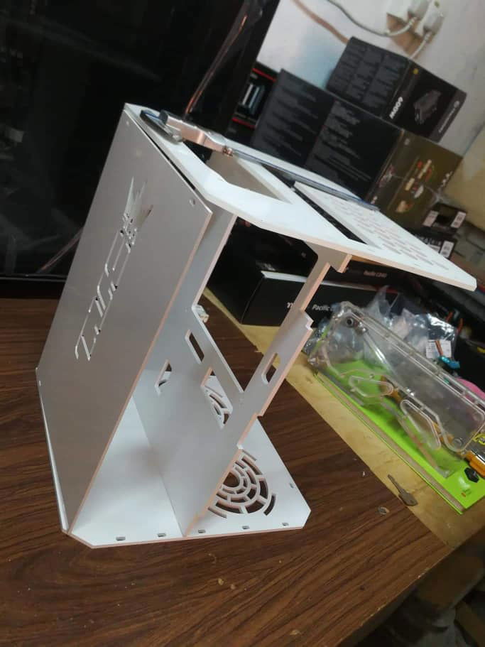 second layer of white paint