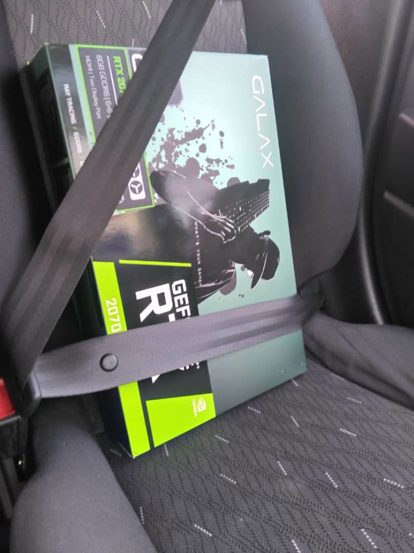 gpu also arrived..thanks GALAX for the support