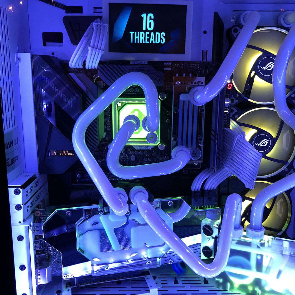 Mini screen with crazy 16mm pipes