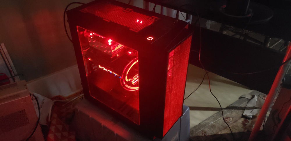 Wanted to make this build look as evil as possible.