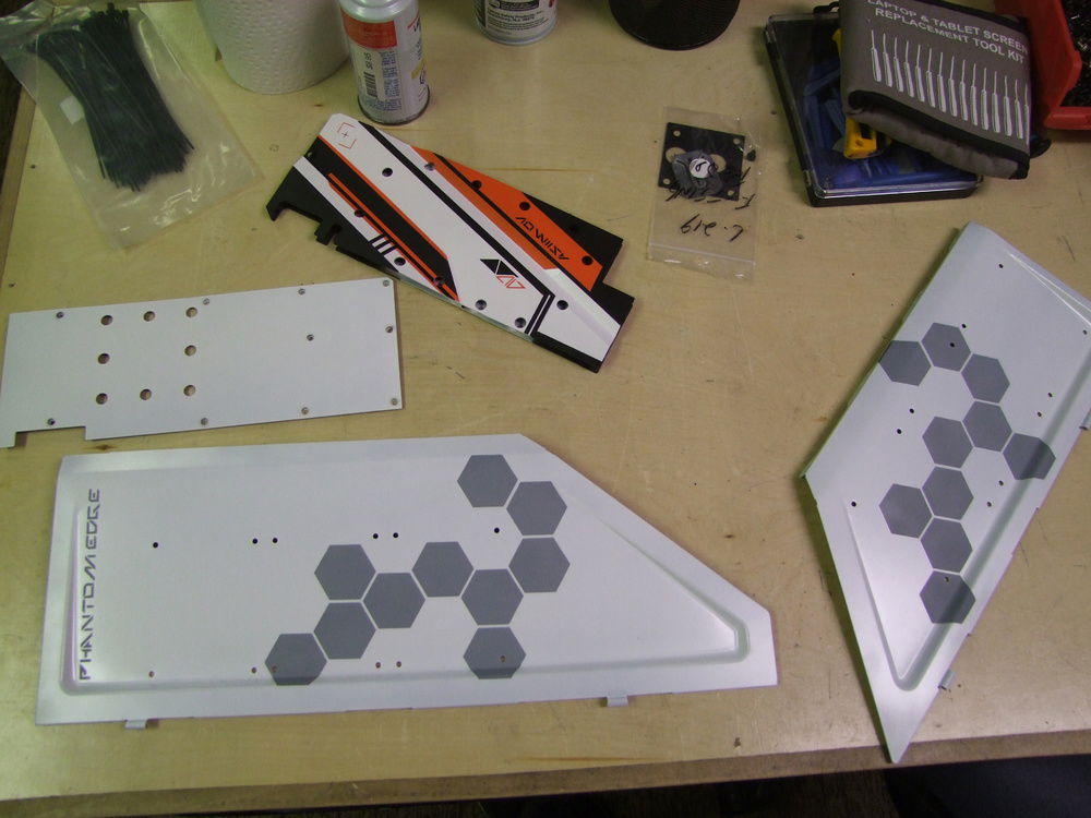 Building process: everything is in pieces