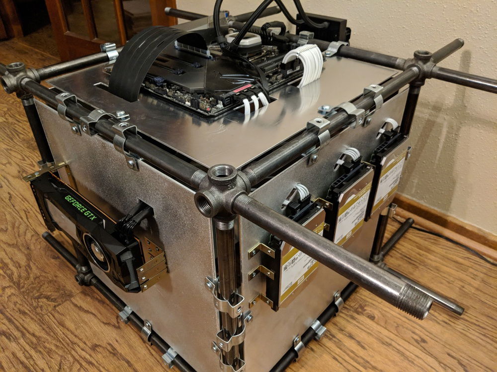 Lots of hard drive space (3x 12 TB hard drives)