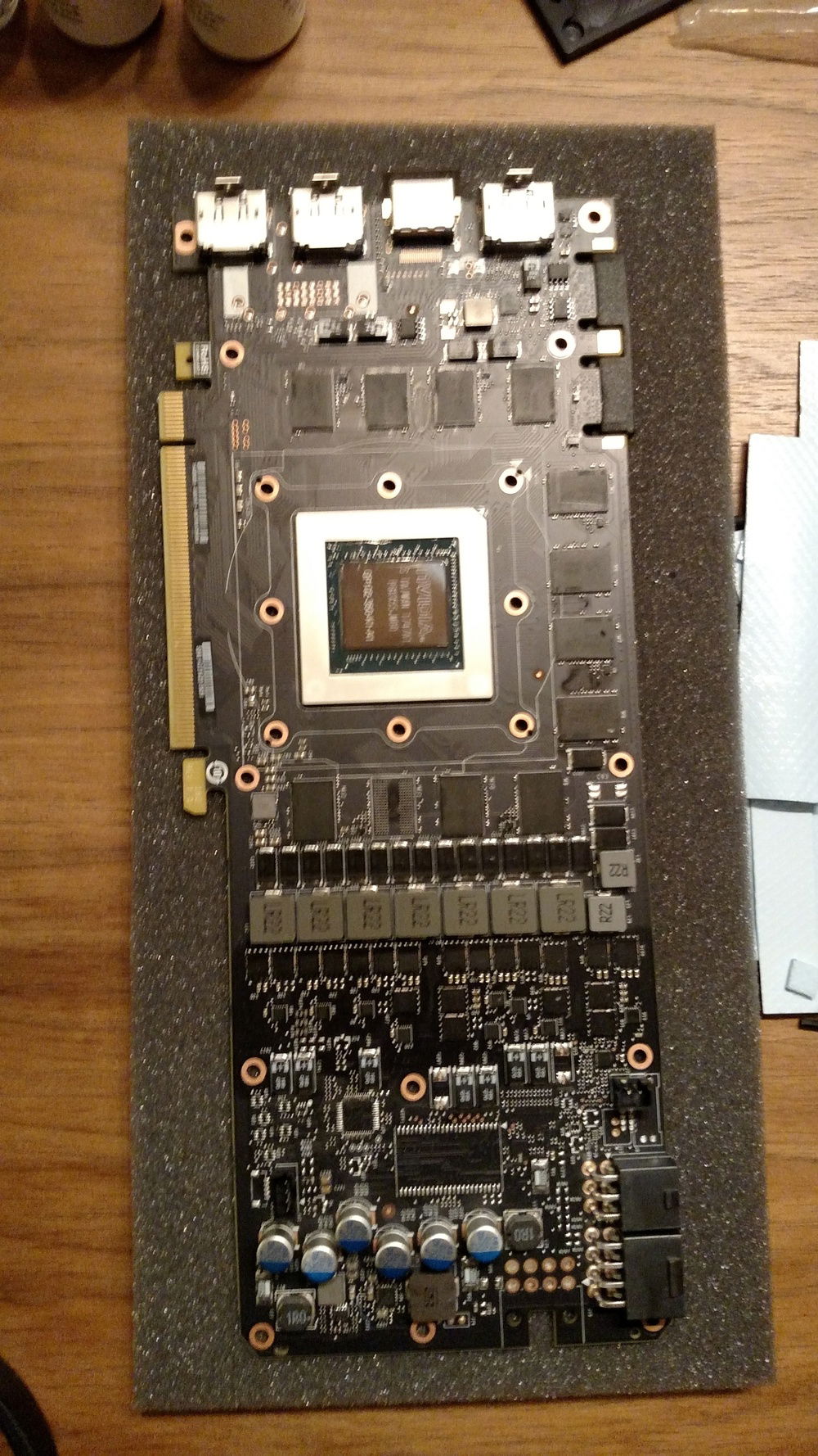 Continuing work on the 1080Ti waterblock setup.