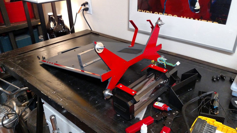 I wanted the bottom to look like those really expensive women's shoes with the glossy red heel.