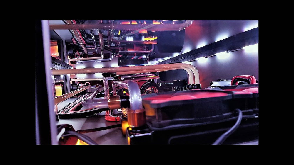 Looking through the side